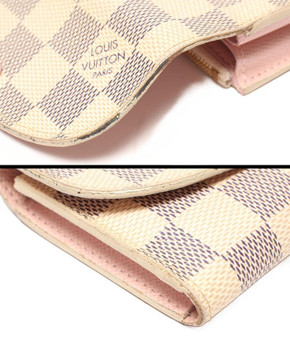 LOUIS VUITTON コインケース ミニ財布 ポルトモネ･ロザリ ダミエアズール N61276 レディース ルイ・ヴィトン