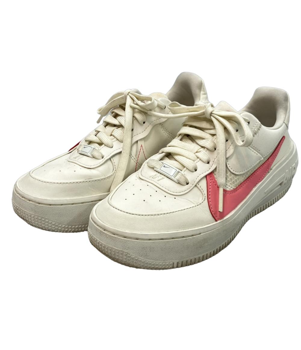 NIKE ローカット厚底スニーカー エア フォース 1 PLT.AF.ORM DJ9946-105 レディース SIZE 23.5 (M) ナイキ