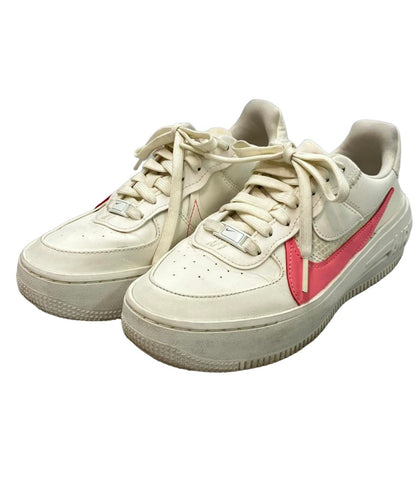 NIKE ローカット厚底スニーカー エア フォース 1 PLT.AF.ORM DJ9946-105 レディース SIZE 23.5 (M) ナイキ