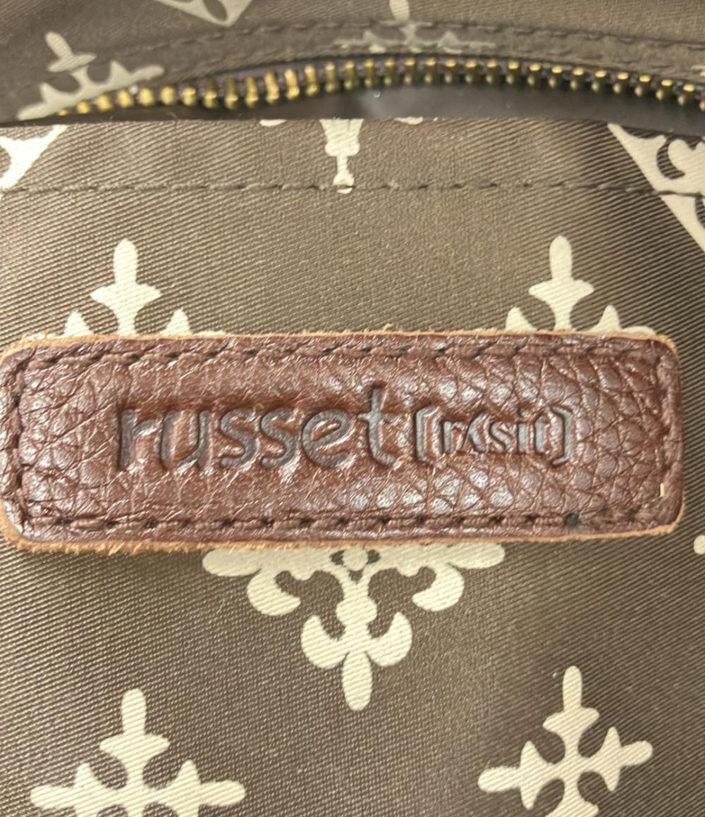 ラシット モノグラムナイロントートバッグ レディース russet