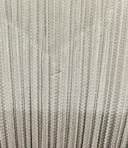 美品 ISSEY MIYAKE 半袖シャツ ノースリーブブラウス モード PP04-JK605 レディース SIZE 3 (L) イッセイミヤケ