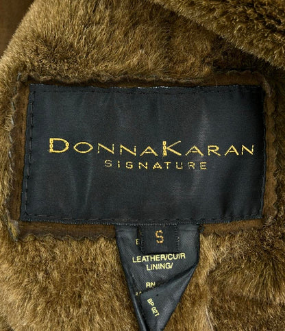 ダナキャラン ムートンコート レディース SIZE S (S) Donna Karan