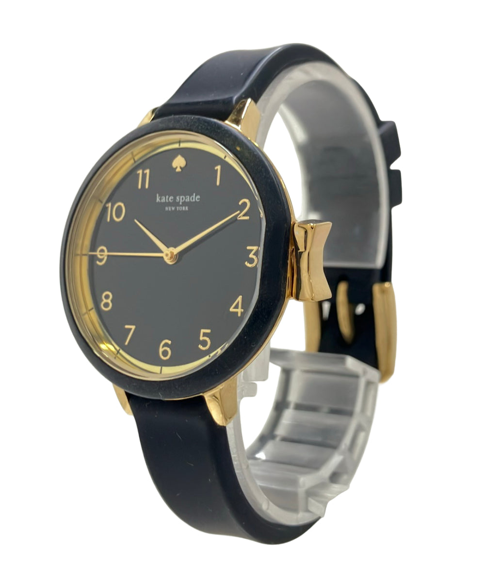 Kate Spade 腕時計 クオーツ ブラック KSW1352 レディース ケイトスペード