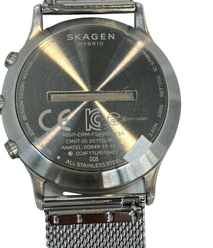 SKAGEN 腕時計 電池式スマートウォッチ ブラック メンズ スカーゲン