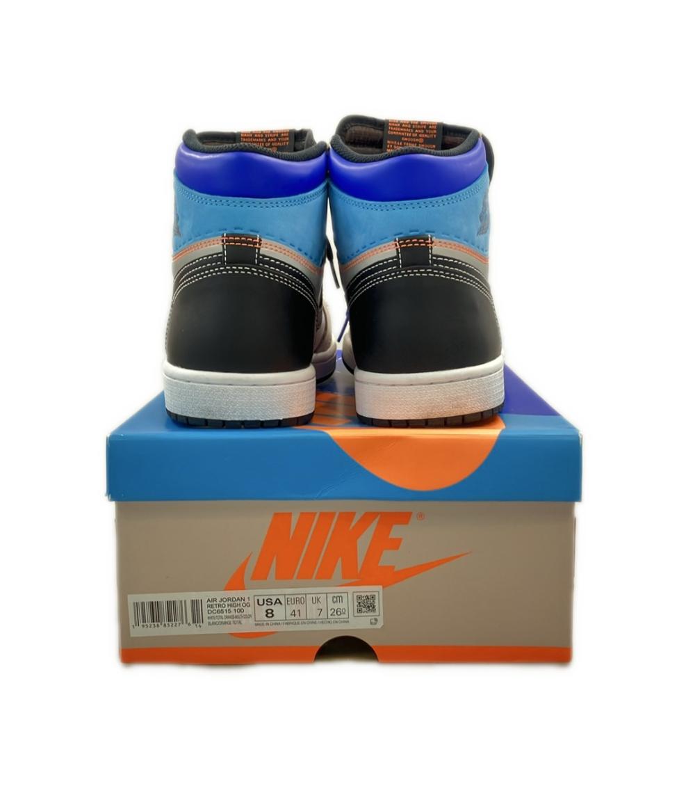 NIKE ハイカットスニーカー AIR JORDAN 1 RETRO HIGH OG DC6515-100 メンズ SIZE 26.0 (M) ナイキ