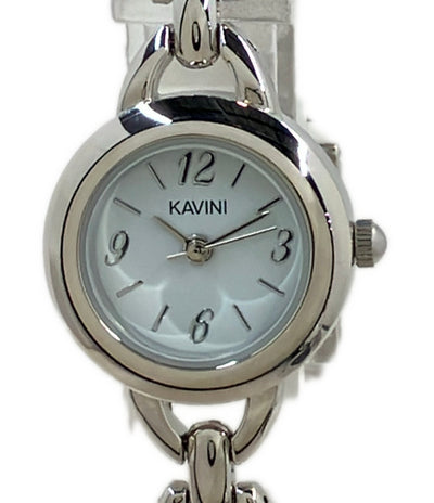 美品 KAVINI 腕時計 クオーツ レディース カビーニ
