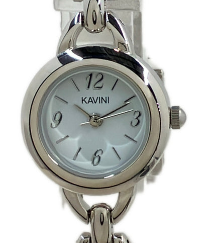 美品 KAVINI 腕時計 クオーツ レディース カビーニ