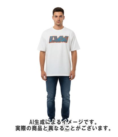 LOUIS VUITTON 半袖ニット LVロゴコットン半袖Tシャツ RM232M HAO HPN15W メンズ SIZE L ルイ・ヴィトン