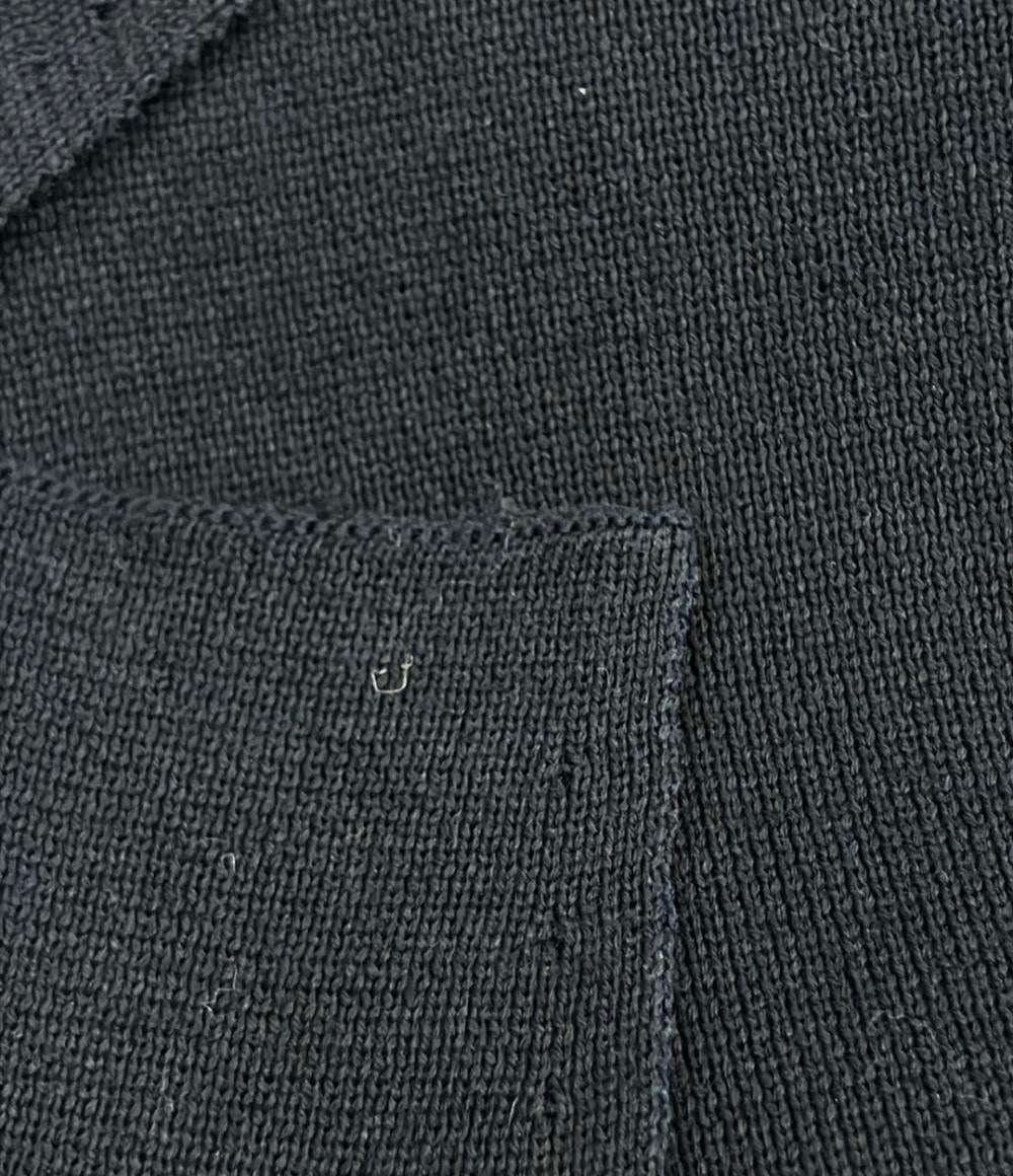 ebure コットンシルク ニットジャケット レディース エブール