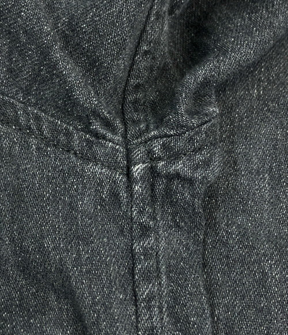 AURALEE セルビッジ スーパーライトデニム ハーフスリーブシャツ A24SS02GS メンズ SIZE 5 オーラリー