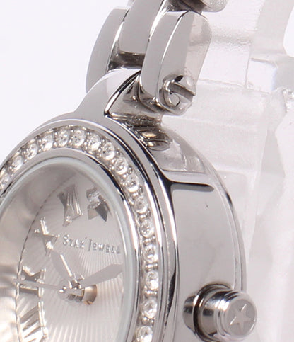 STAR JEWELRY 腕時計 2016年クリスマス限定 クオーツ ホワイト レディース スタージュエリー