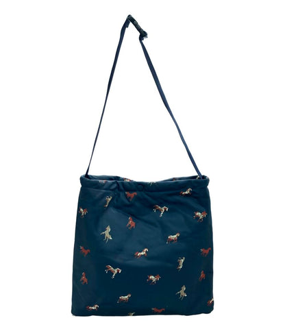 美品 ラシット ショルダーバッグ ホース レディース russet