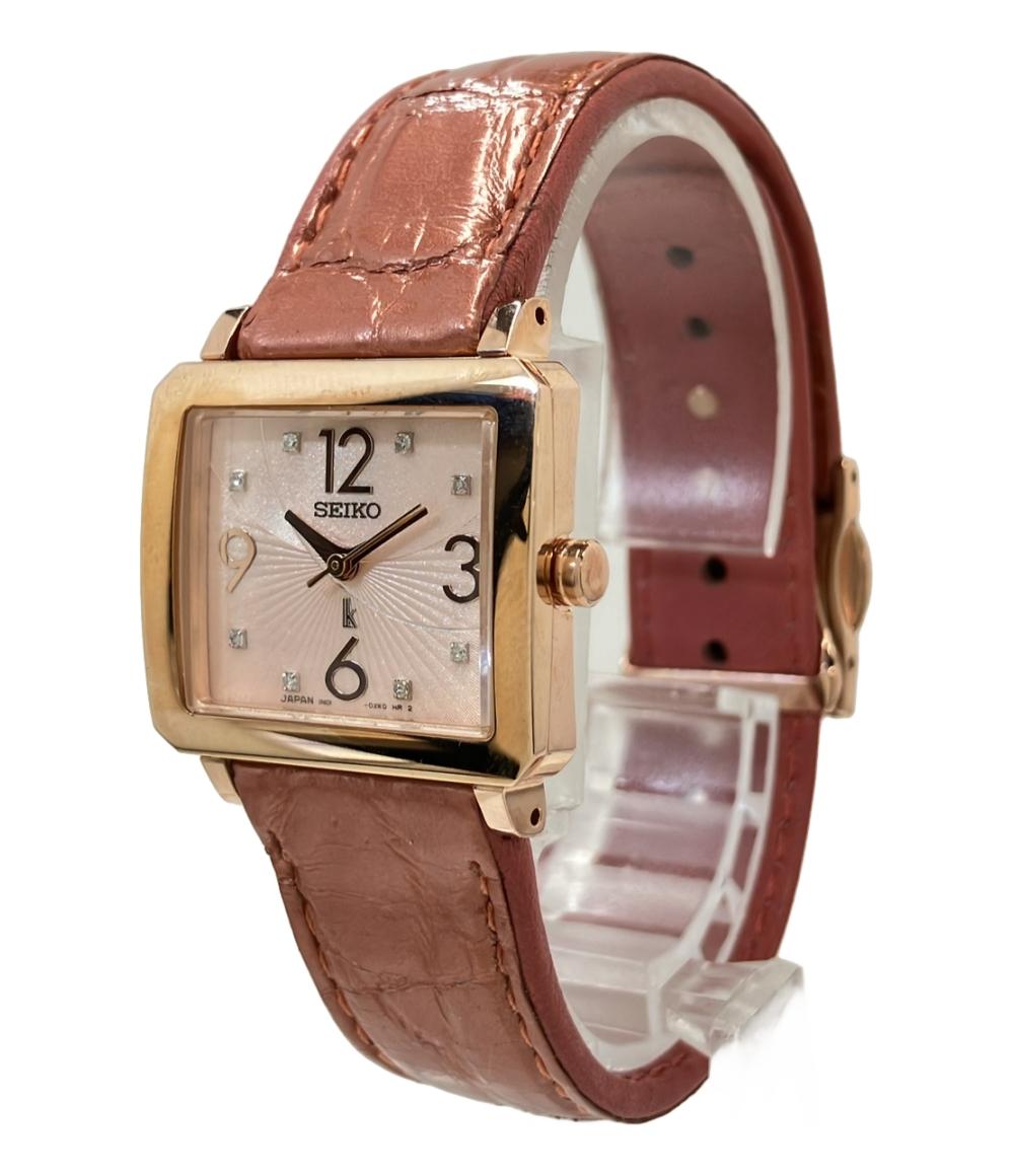 セイコー 腕時計 lk ルキア クオーツ ゴールド 1N01-0LZ0 レディース SEIKO