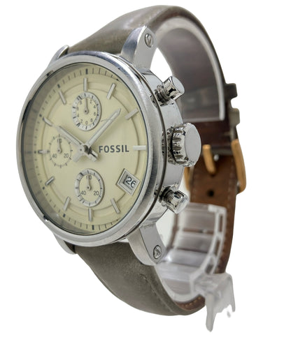 FOSSIL 腕時計 クオーツ アイボリー C181018 メンズ フォッシル