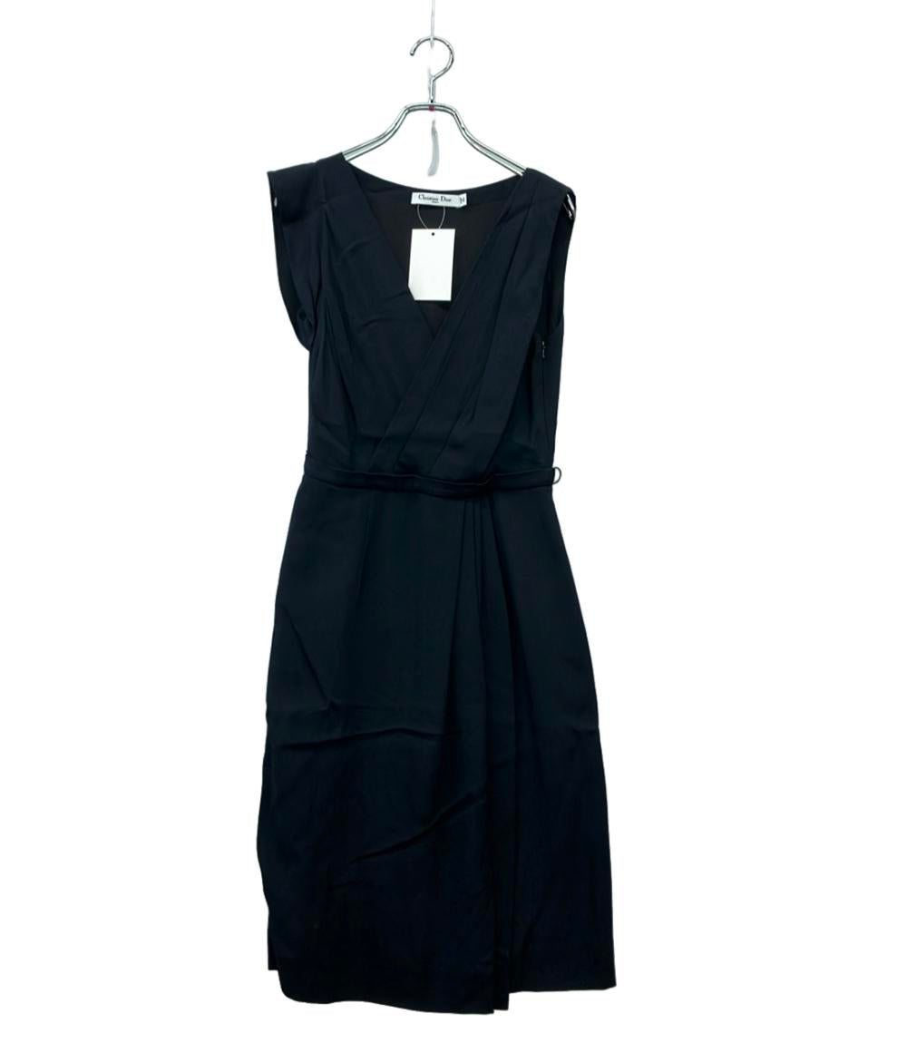 美品 Christian Dior ノースリーブワンピース レディース SIZE 4 (L) クリスチャンディオール