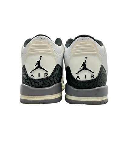 ナイキ ミドルカットスニーカー AIR JORDAN 3 RETRO GS DM0967-106 レディース SIZE 24.5 (L) NIKE