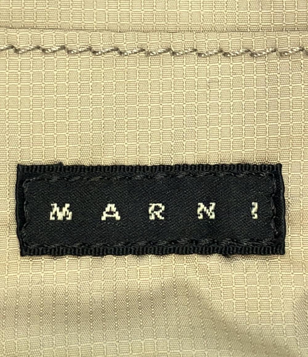 美品 MARNI PORTER ショルダーバッグ 斜め掛け ホールディングジップラウンドウォレット メンズ マルニ ポーター