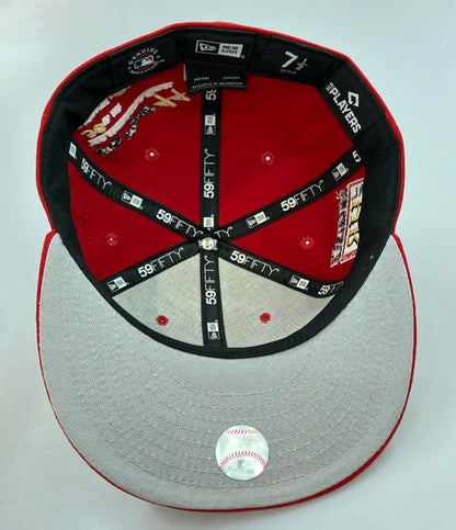 美品 ニューエラ キャップ 野球 MLB LAエンゼルス 大谷翔平 17 2023本塁打王記念 メンズ NEW ERA