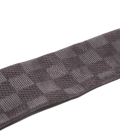 美品 LOUIS VUITTON ネクタイ シルク100% ダミエ メンズ ルイ・ヴィトン