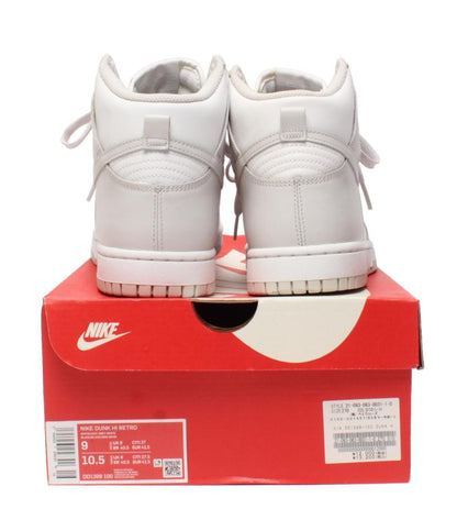美品 NIKE ハイカットスニーカー ヴァストグレー ダンク ハイ レトロ DD1399-100 メンズ SIZE 27.0 (L) ナイキ