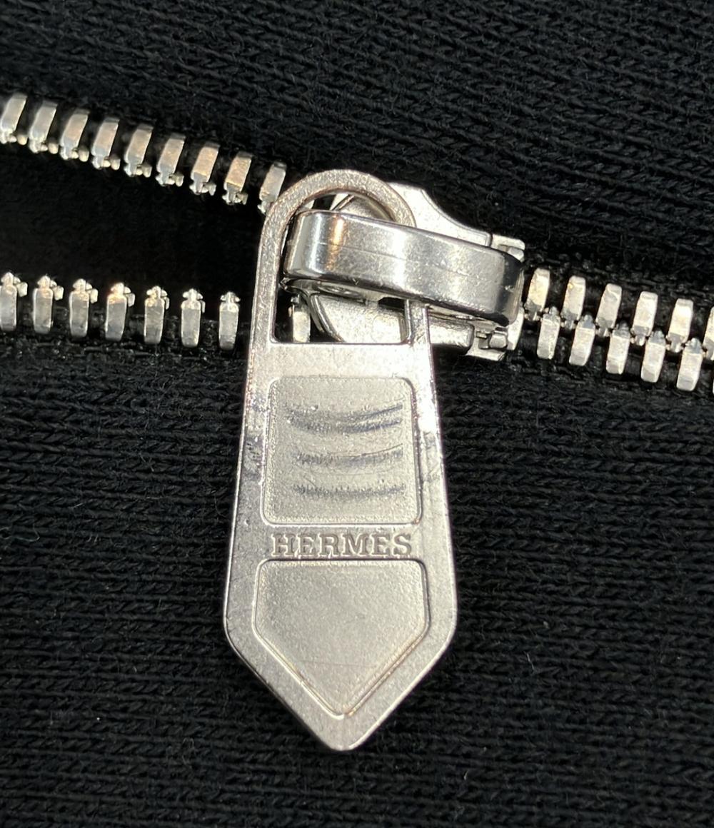 じ*ょ様 【HERMES】　メンズブラック ジップアップパーカー　M じ*ょ様 【HERMES】 メンズブラック ジップアップパーカー M 【公式通販】