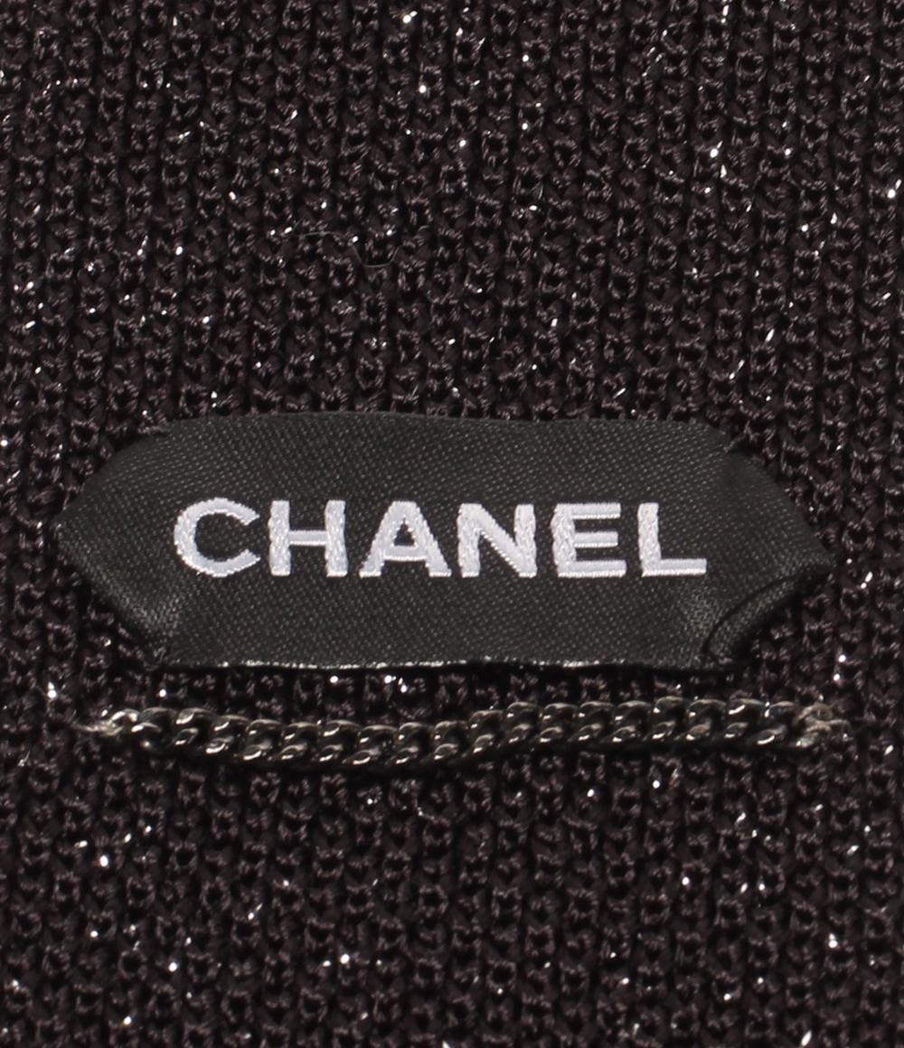 美品 シャネル ネクタイ ニット メンズ CHANEL