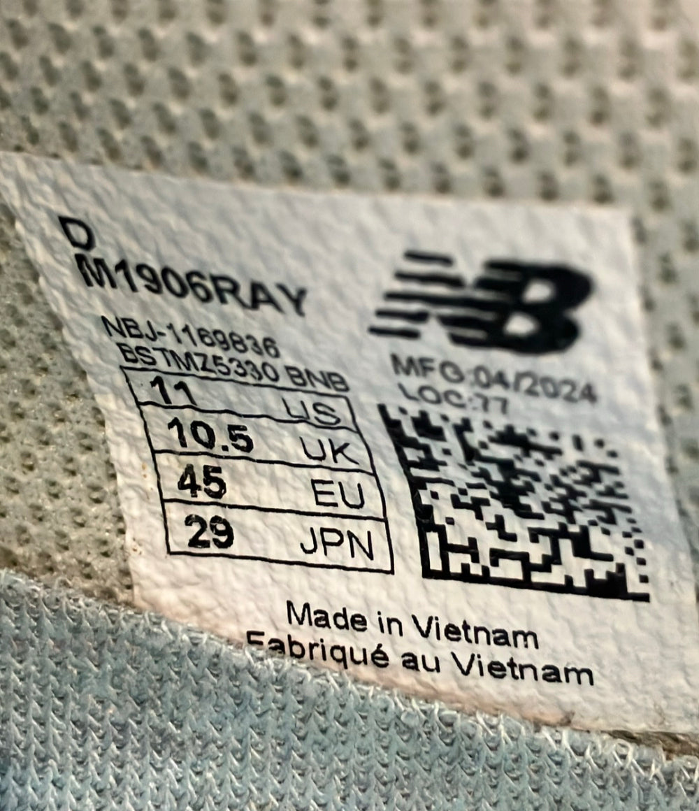 NEW BALANCE CAYL ローカットスニーカー M1906RAY メンズ SIZE 29.0 ニューバランス ケイル