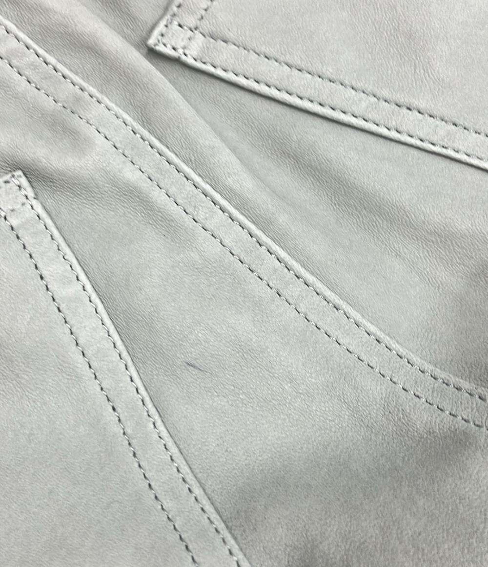 アニエスベー レザーパンツ レディース SIZE 36 (M) agnes b.