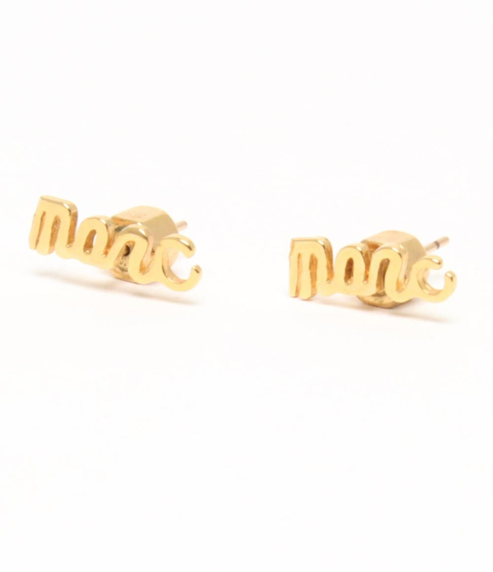 MARC BY MARC JACOBS ピアス ロゴ レディース マークバイマークジェイコブス