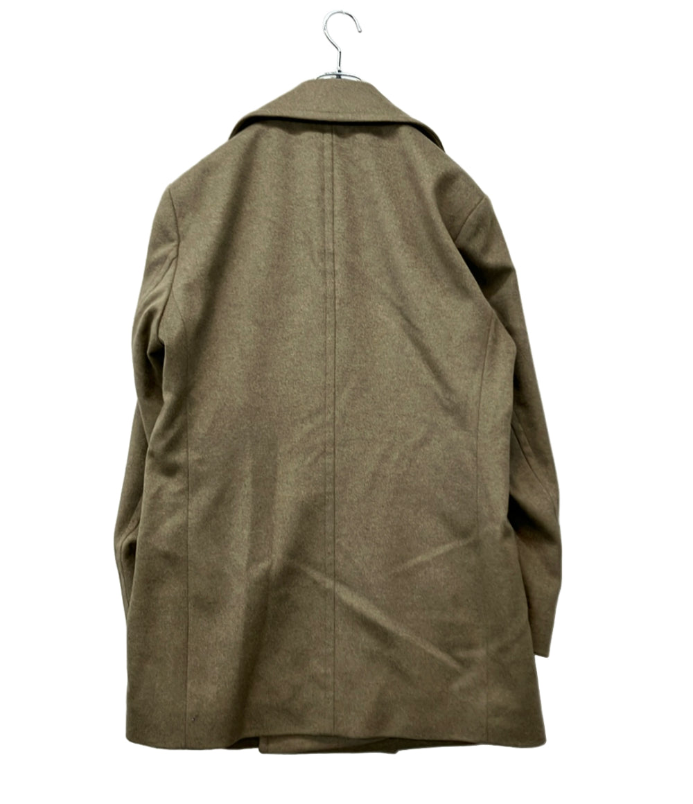 HUGO BOSS ピーコート カシミア混 スリムフィット ダブルブレスト