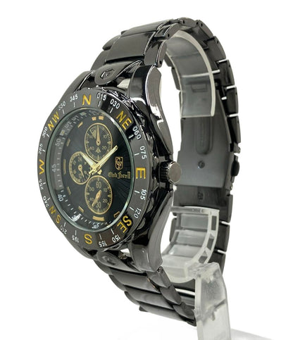 CLUB FACE II 腕時計 クオーツ ブラック CF-4710 メンズ クラブフェイスツー