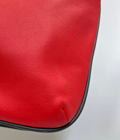 美品 COACH ショルダーバッグ 斜め掛け PVC シグネチャー C6957 レディース コーチ