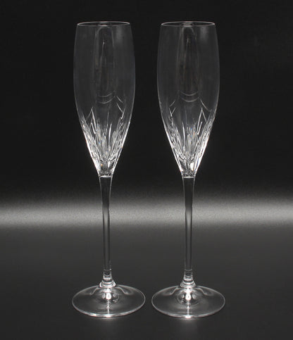 美品 WEDGWOOD シャンパングラス 2点セット ペア ヴェラ ウォン デュシェス ウエッジウッド