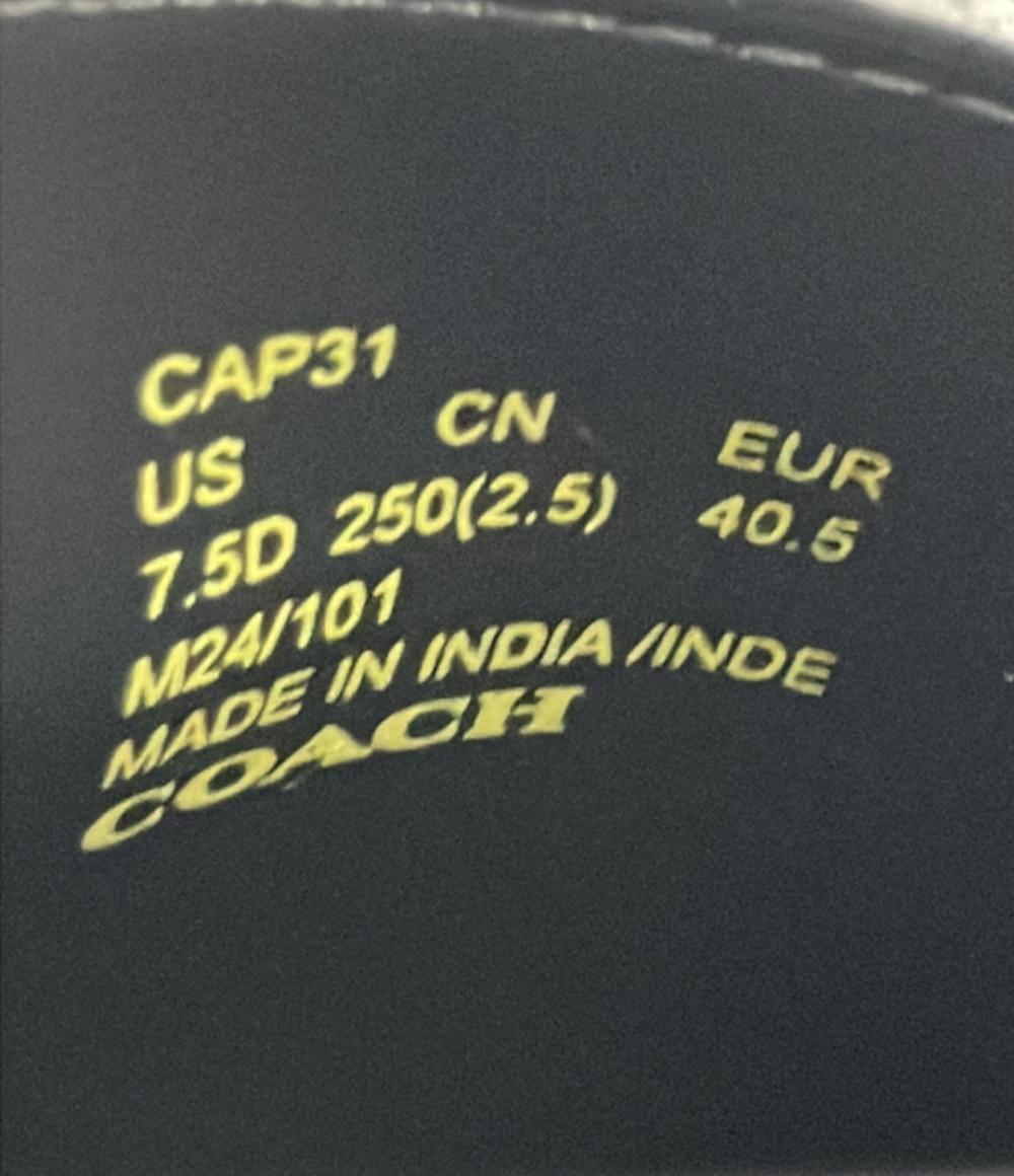 美品 コーチ コインローファー メンズ SIZE US 7.5 D (S) COACH