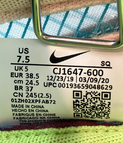 NIKE ローカットスニーカー エアフォース1 '07 SE CJ1647-600 レディース SIZE 24.5 ナイキ