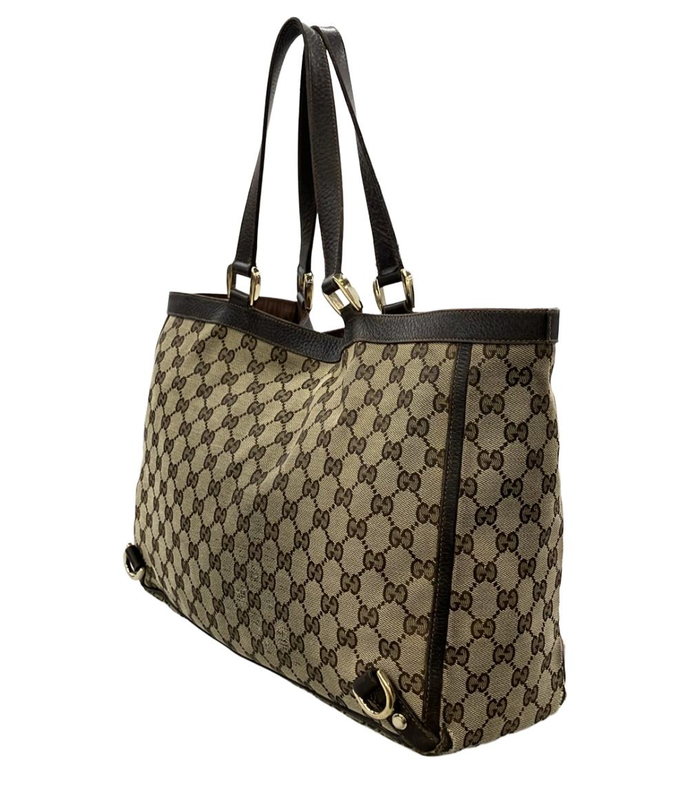 GUCCI トートバッグ ショルダーバッグ 肩掛け GGキャンバス 141472