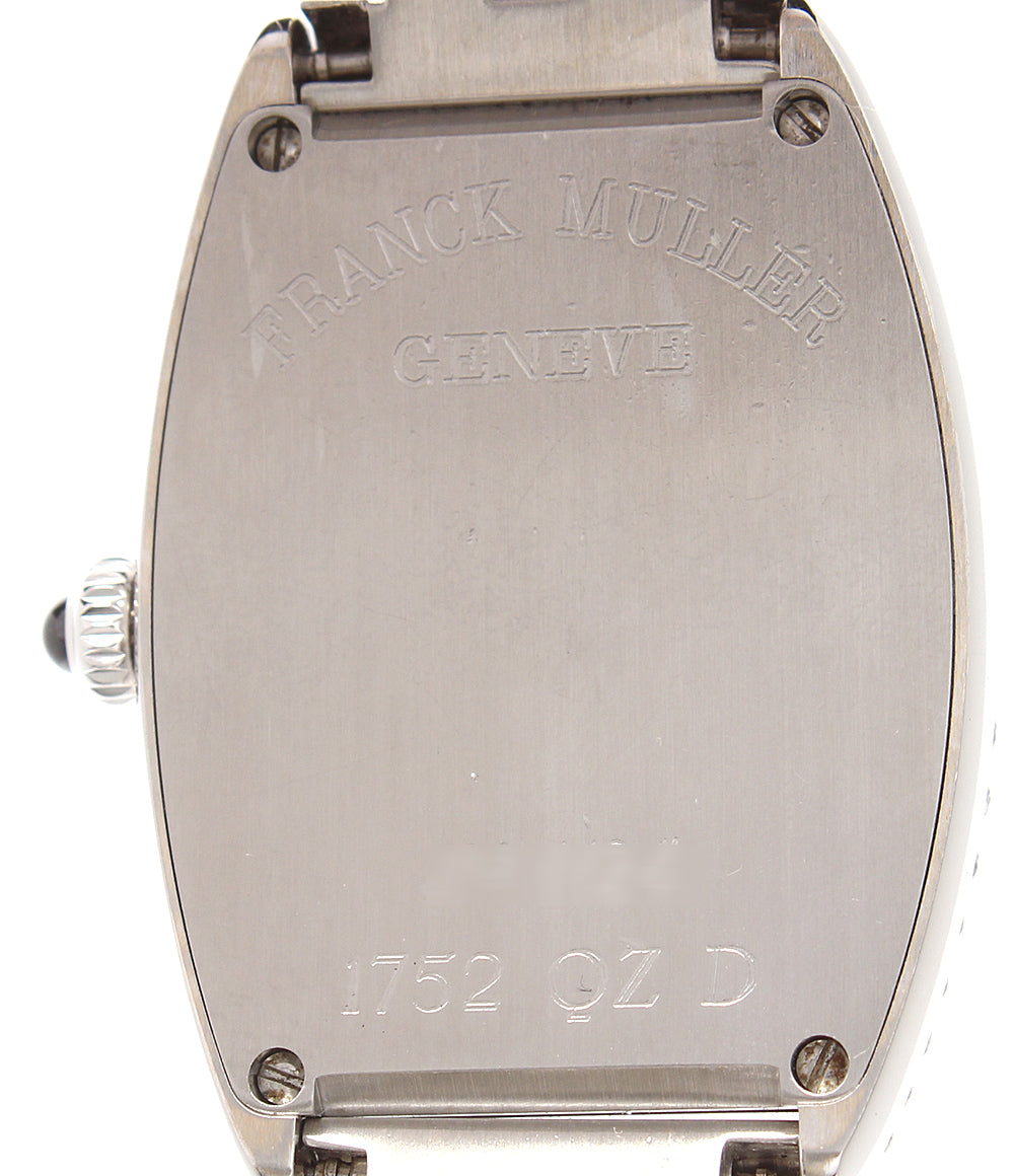 FRANCK MULLER 腕時計 SS SVアラビア QZ ダイヤケース SSブレス トノーカーベックス クオーツ 1752QZD レディース フランクミュラー