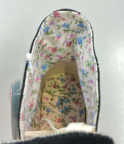 美品 CONVERSE ハイカットスニーカー × アースミュージックアンドエコロジー 花柄 5SD985 レディース SIZE 22.5 (S) コンバース
