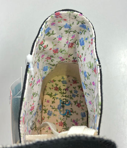美品 CONVERSE ハイカットスニーカー × アースミュージックアンドエコロジー 花柄 5SD985 レディース SIZE 22.5 (S) コンバース