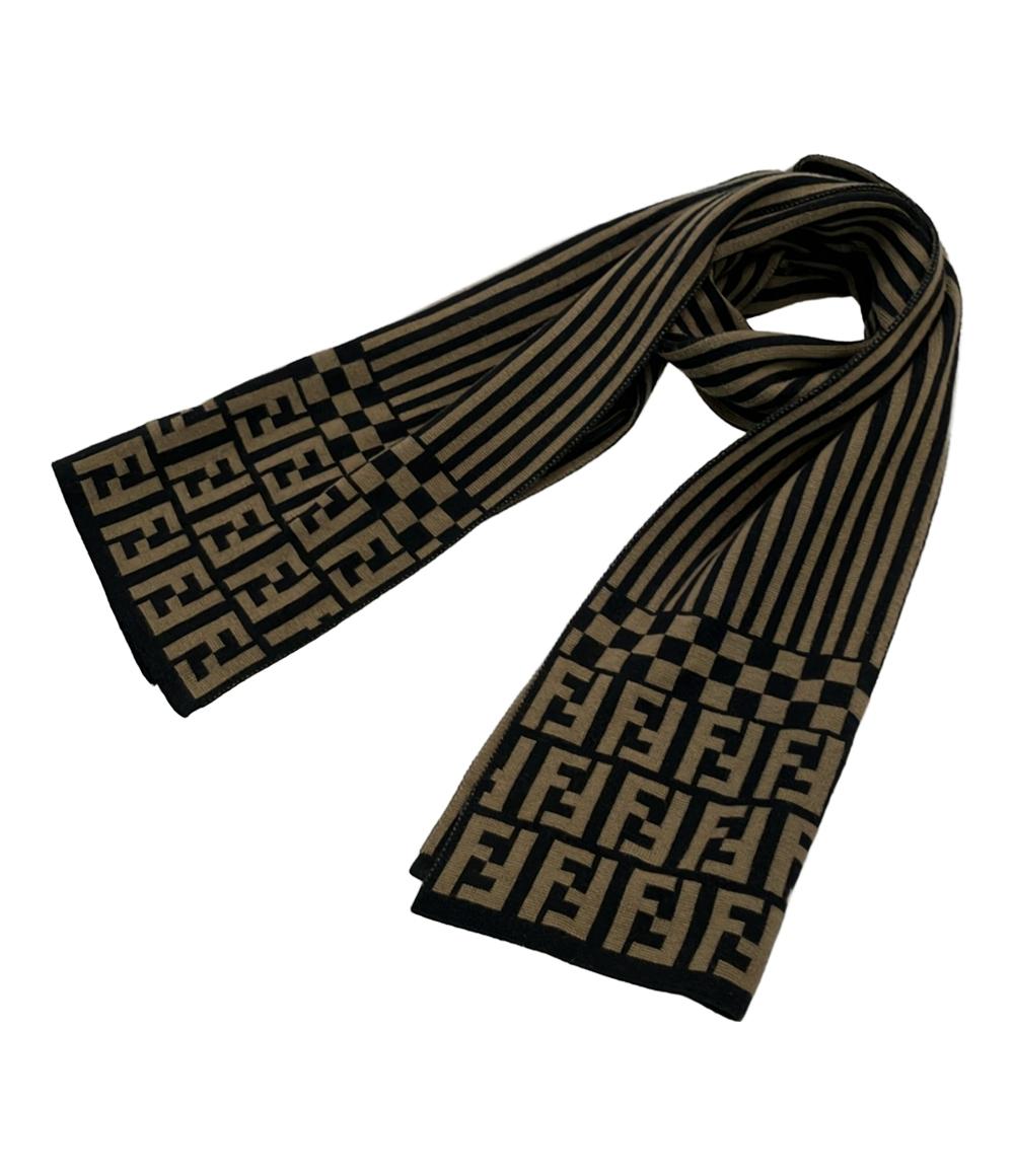 フェンディ マフラー ズッカ柄 レディース FENDI