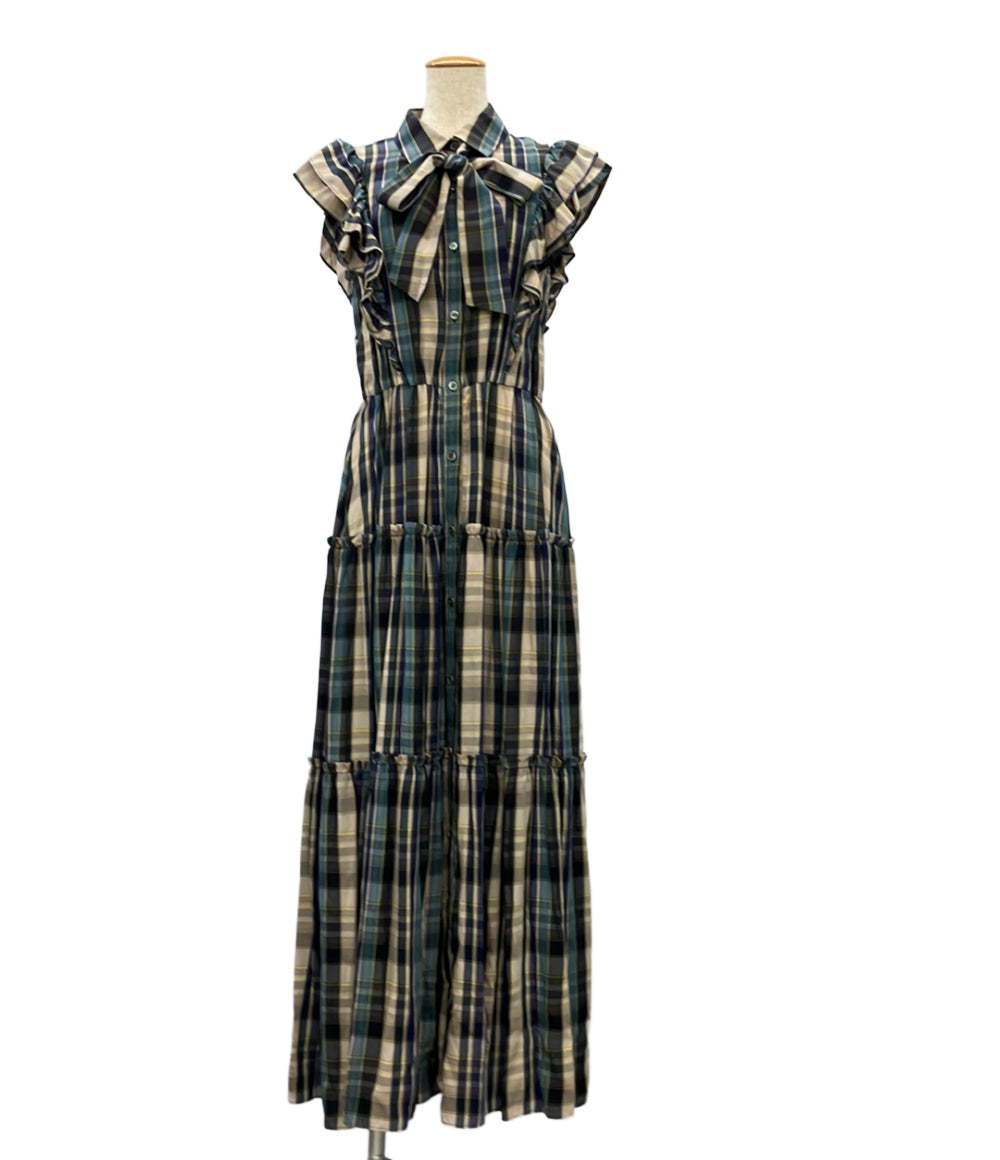 DOUBLE STANDARD CLOTHING ノースリーブワンピース 0201-181-222A レディース SIZE 38 (M) ダブルスタンダードクロージング