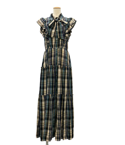 DOUBLE STANDARD CLOTHING ノースリーブワンピース 0201-181-222A レディース SIZE 38 (M) ダブルスタンダードクロージング