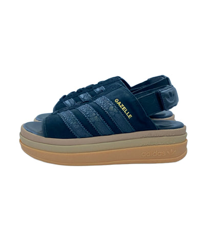 美品 adidas ストラップサンダル 厚底 GAZELLE BOLD SANDALS HQ4688 レディース SIZE 23.5 アディダス