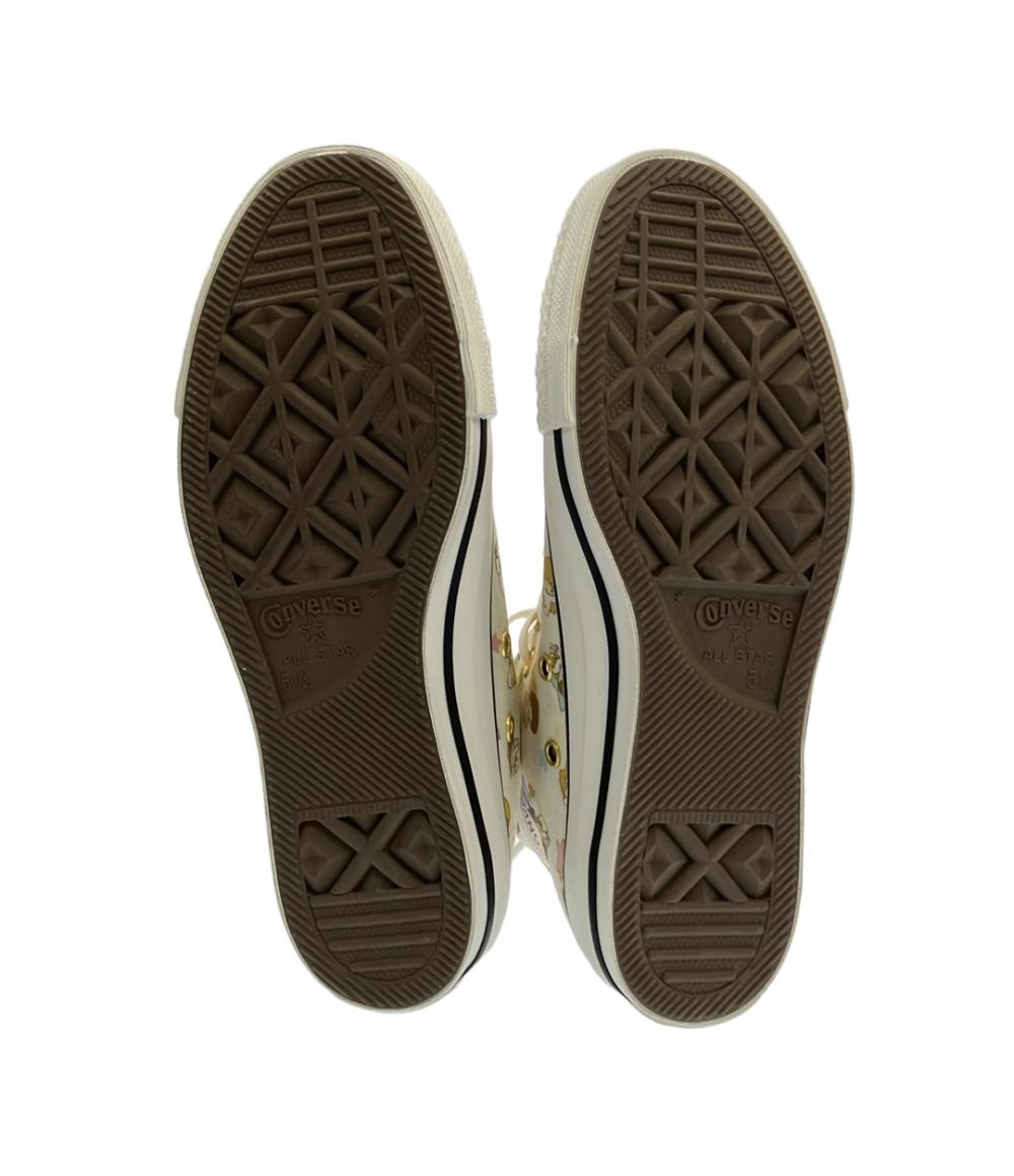 コンバース ハイカットスニーカー × キキ＆ララ リトル ツイン スター ALL STAR 5CJ665 レディース SIZE 24.5 (L) CONVERSE