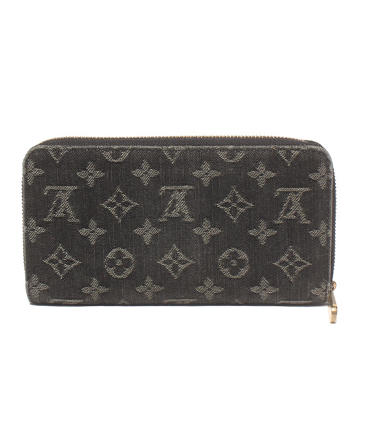 LOUIS VUITTON ラウンドファスナー長財布 ジッピー ウォレット モノグラム デニム M95614 メンズ レディース ルイ・ヴィトン