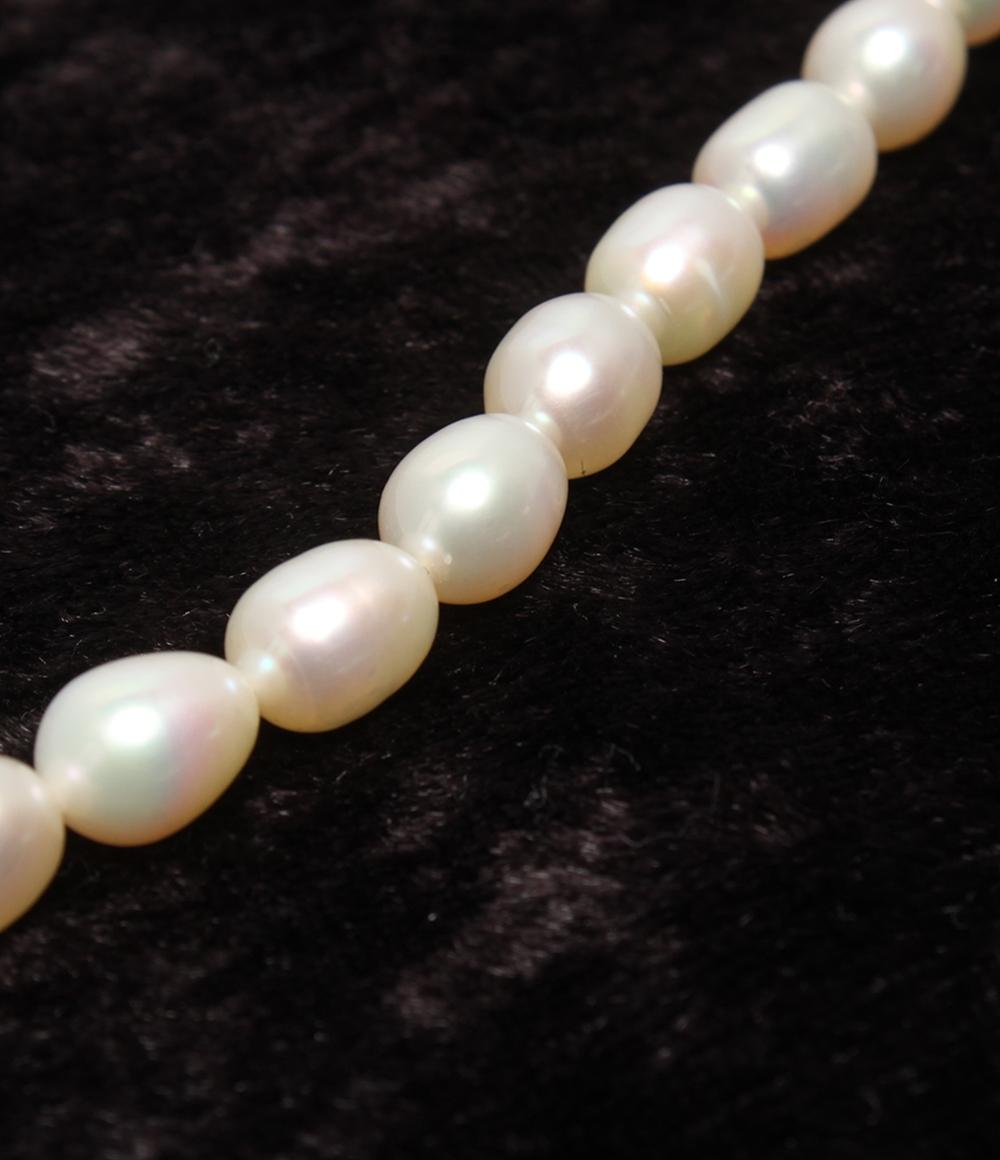 ネックレス 淡水パール 7×5mm レディース
