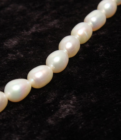 ネックレス 淡水パール 7×5mm レディース