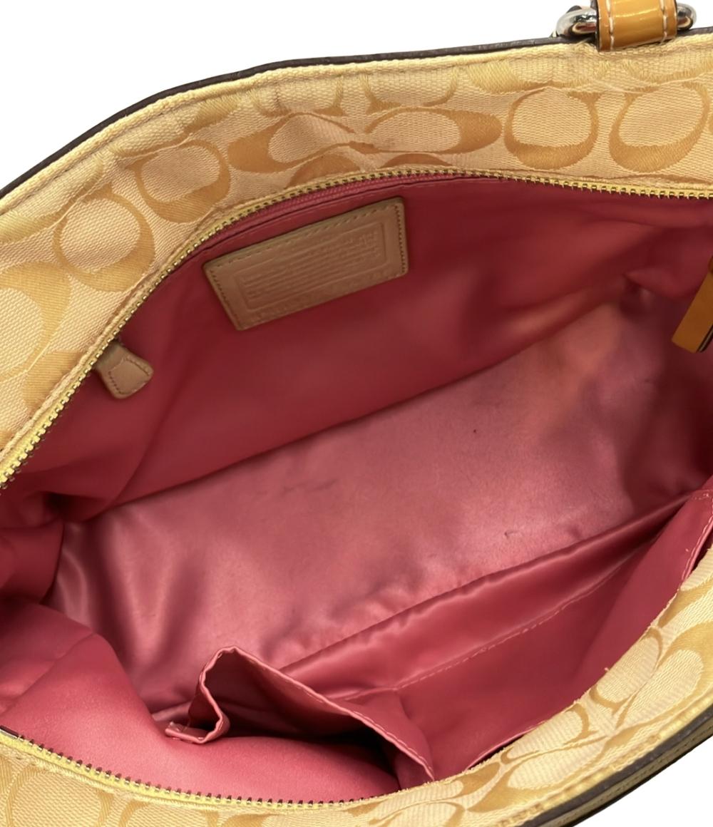 COACH トートバッグ ショルダーバッグ 肩掛け シグネチャー F14868 レディース コーチ