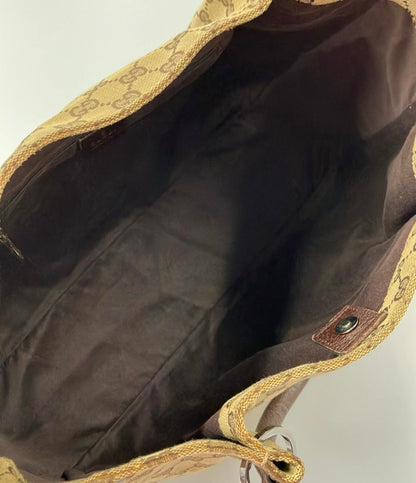 GUCCI トートバッグ ショルダーバッグ 肩掛け GGキャンバス 115015 002058 レディース グッチ