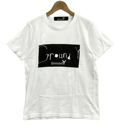 グラウンドワイ 半袖Tシャツ レディース SIZE 1 (S) ground Y